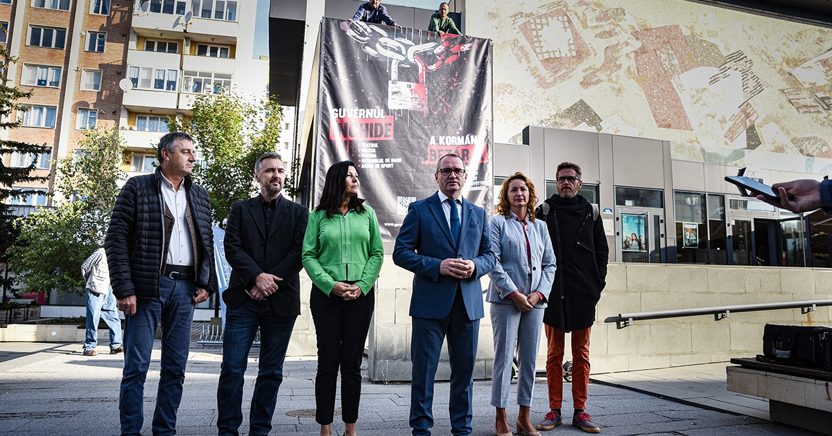 Bevonták a tiltakozó molinót Csíkszeredában